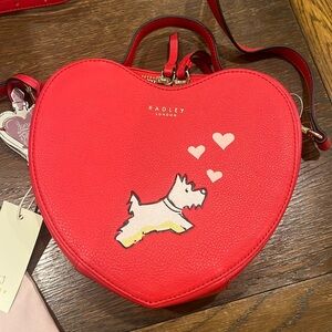 RADLEY LONDON Red Heart Crossbody Bag